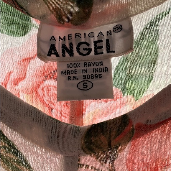 Beautiful vintage hi-low floral dress - Picture 2 of 7